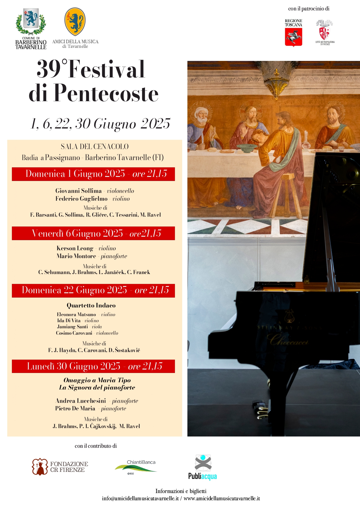 Festival di Pentecoste 2025