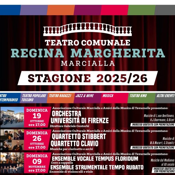 pieghevole Teatro Regina Margherita 2025-2026 taglio pieghevole Teatro Regina Margherita 2025-2026 taglio